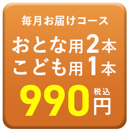 おとな用2本こども用1本990円